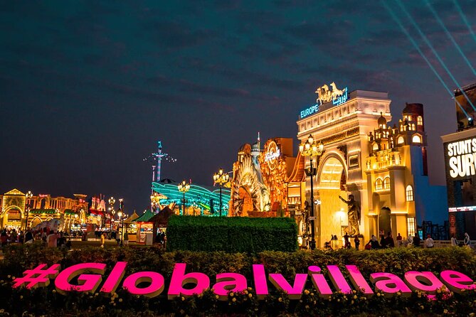 Dubai Global Village Entry Ticket - Food From Around the World
