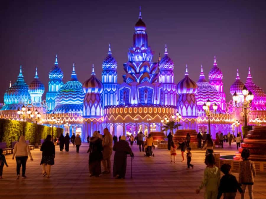 Dubai: Global Village Tickets with Roundtrip Transfer - Rides and the funfair