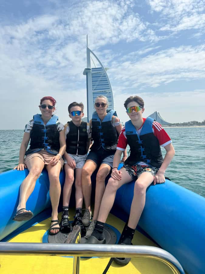 Dubai: Guided Speedboat Tour with City Sights & Ice Cream. - Starting at Fishing Harbor Marina in Umm Suqeim 2