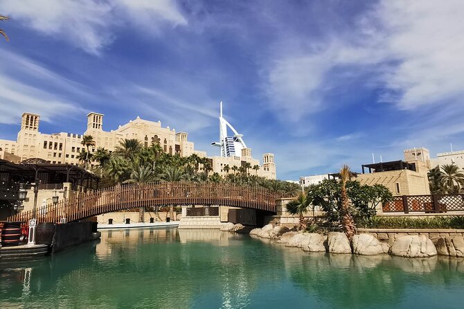 Dubai Half Day City Tour With Burj Khalifa Ticket - Palm Jumeirah and the Atlantis view