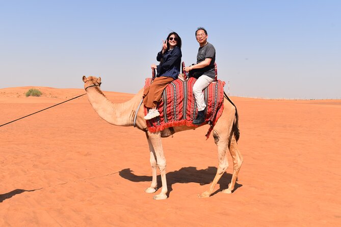 Dubai: Half-Day Desert Safari ,Camels & Sunset - Refreshments before the off-road ride