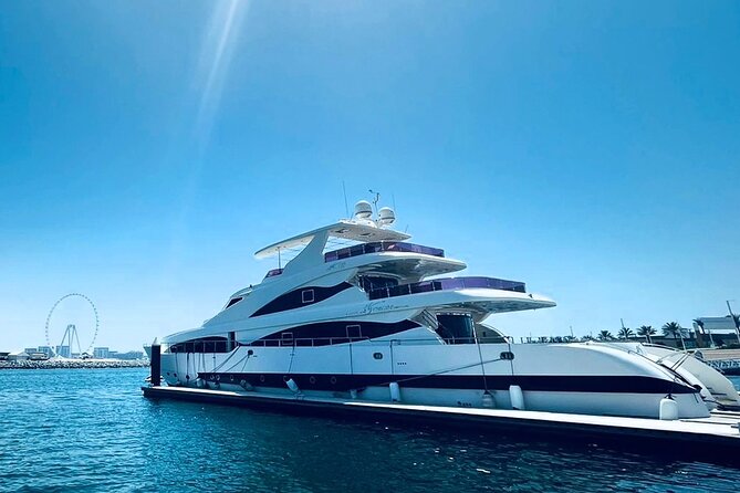 Dubai Harbour Super Yacht Experience with gourmet & Drinks - What this Dubai Harbour cruise is really like