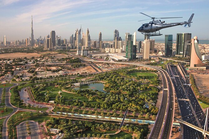 Dubai Helicopter Tour with Optional Private Hotel Transfers - Seeing Dubai From the Helicopter