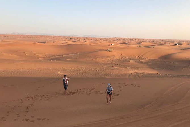 Dubai High Red Dunes Extreme Desert Safari Adventure with BBQ Dinner - Reaching the camp after the desert ride