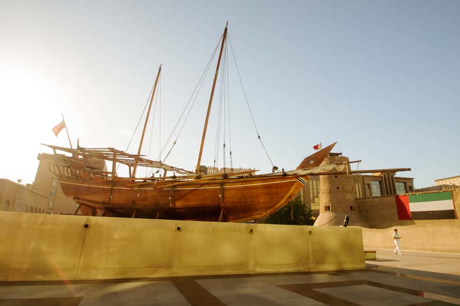 Dubai: Historic City Highlights Day Trip - Palm Jumeirah and the view toward Atlantis