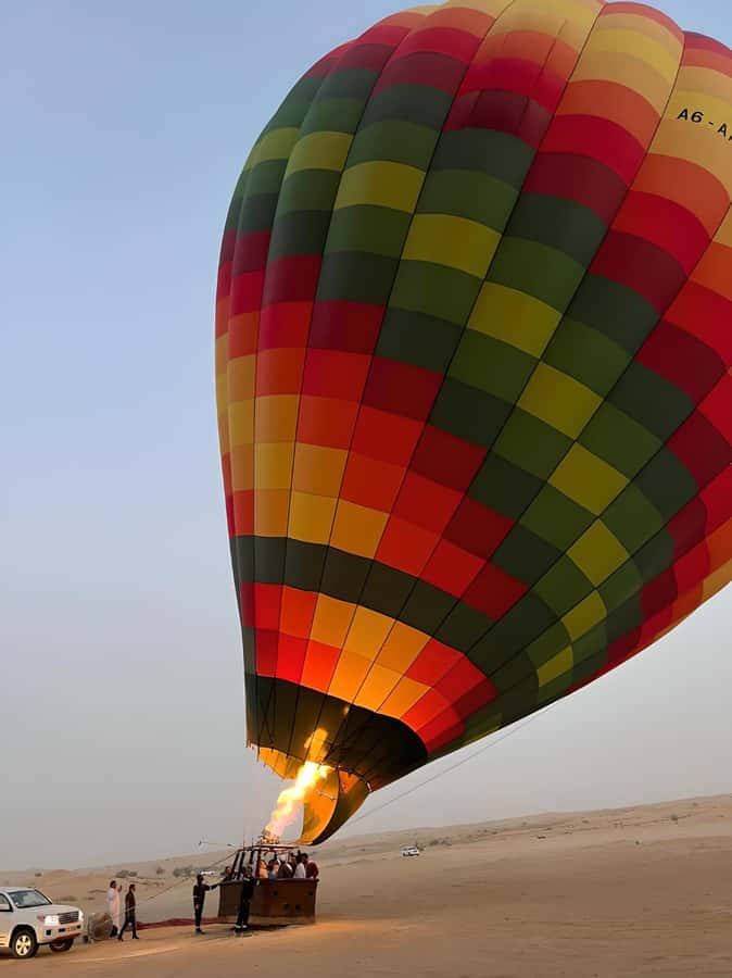 Dubai: Hot Air Balloon, Camel Ride, Desert Safari & More - Key points to know before booking