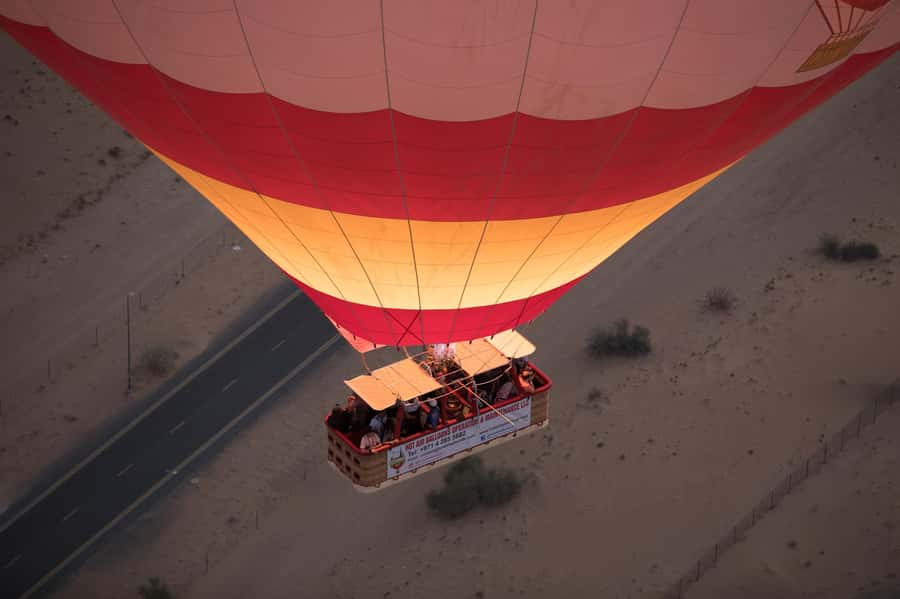 Dubai: Hot Air Balloon, Desert Safari, and Quad Biking Tour - Landing, freshening up, and the camp setting