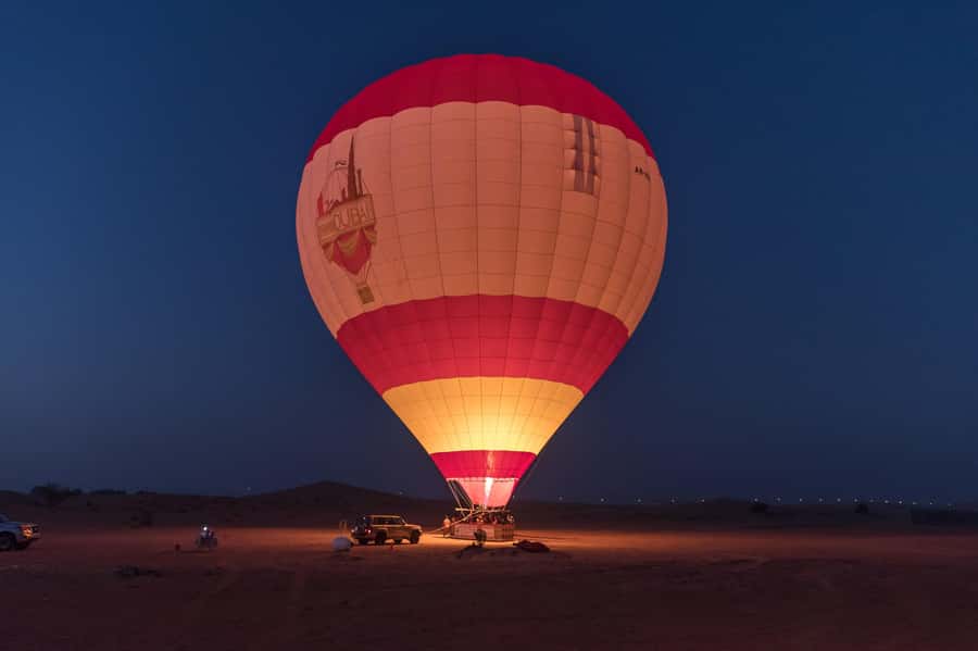 Dubai: Hot Air Balloon Ride with Camel Ride & Falcon Show - The falcon show is the tour’s unusual feature