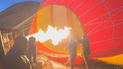 Hot Air Balloon with Camel, ATV, & Horse Ride Options
