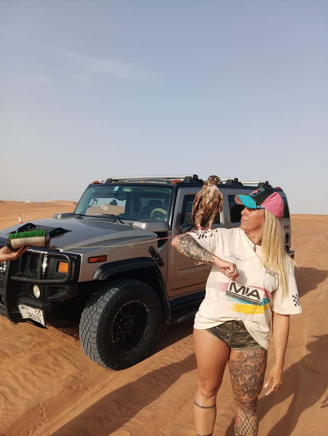 Dubai Hummer Safari Adventure & Traditional Dress Photoshoot - Quad bikes are an extra-cost choice