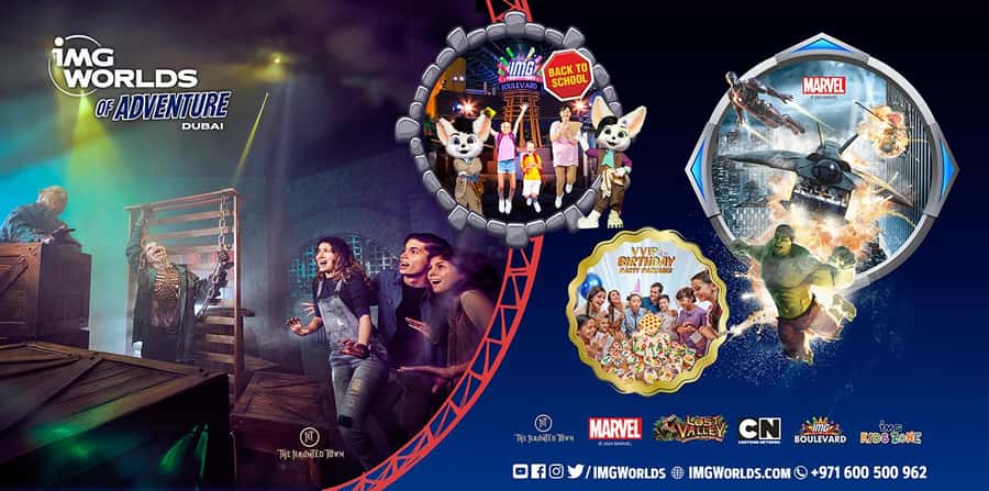 Dubai: IMG Worlds of Adventure Entrance Ticket - Haunted Hotel is for older visitors only
