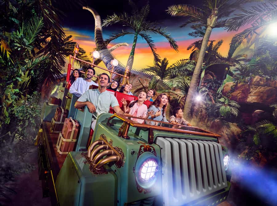 Dubai: IMG Worlds of Adventure Entrance Ticket - IMG Boulevard is the best place to get your bearings