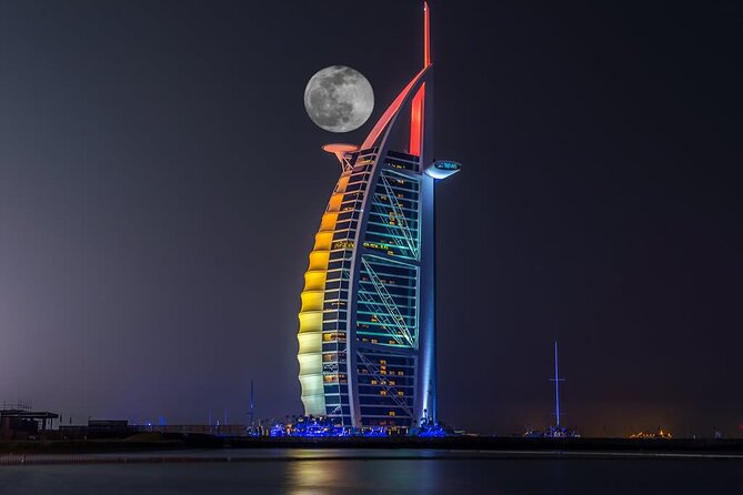 Dubai Inside Burj Al Arab Tour Including Food and Transfer Option - Starting at Jumeirah Beach Hotel and crossing the bridge