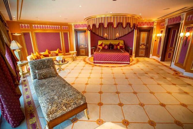 Dubai Inside Burj Al Arab Tour Including Food and Transfer Option - The Royal Suite and the hotel’s idea of luxury