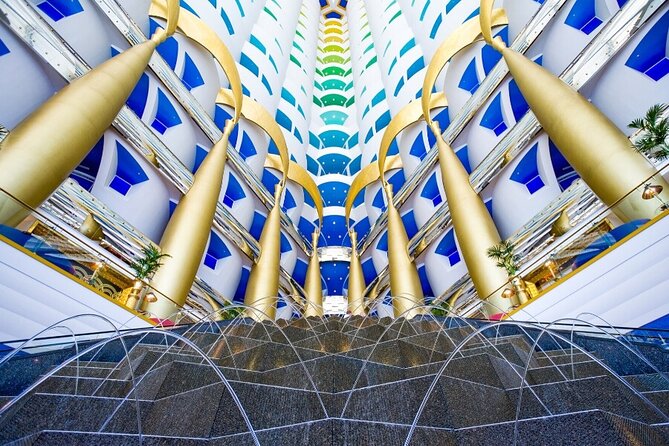 Dubai Inside Burj Al Arab Tour Including Food and Transfer Option - Clothing, tickets, and small problems to avoid