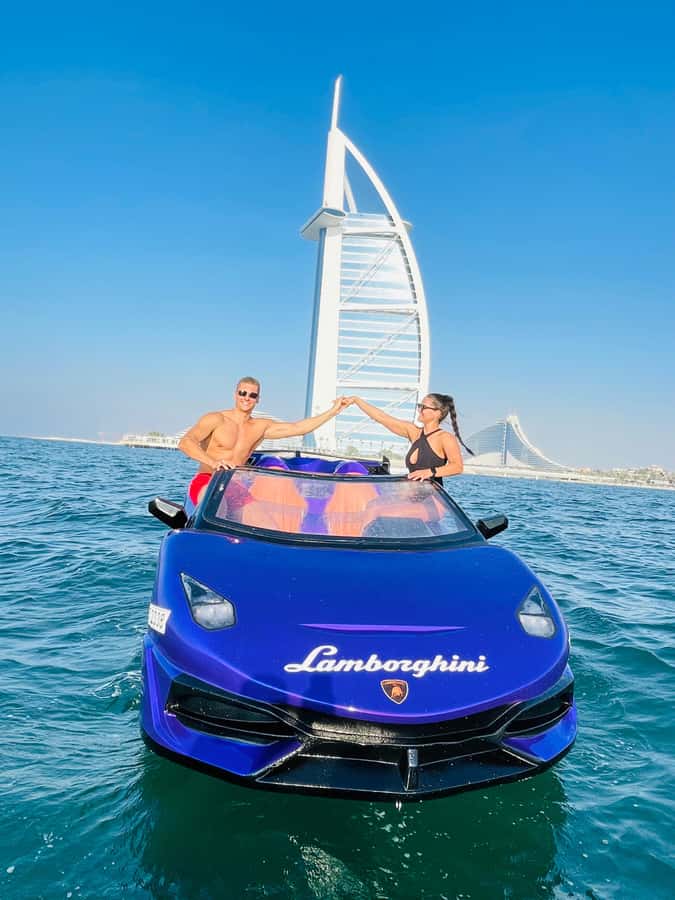 Dubai: Jet car at Burj Al Arab with photos and videos - Starting at BlueSea Jet Ski Rental Dubai