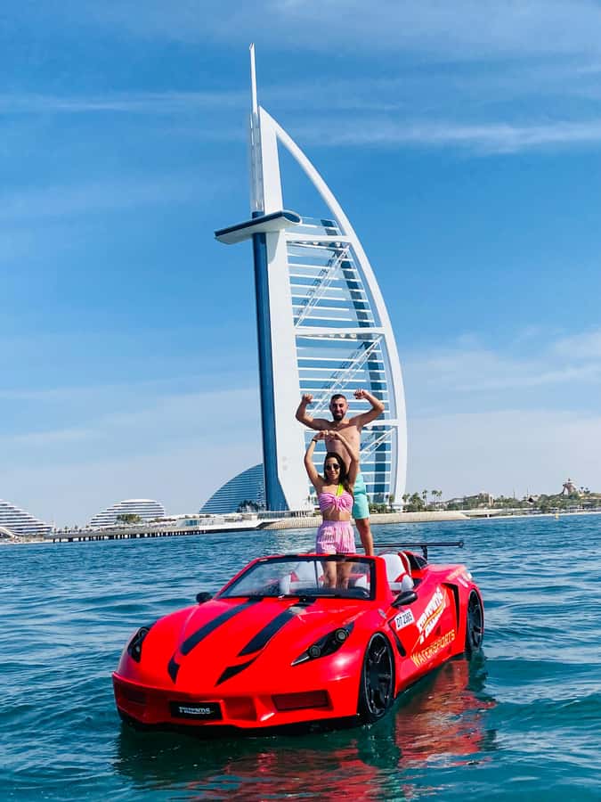 Dubai: Jet Car to Burj Al Arab with Breakfast and Soft drink - What driving a jet car in Dubai is really like