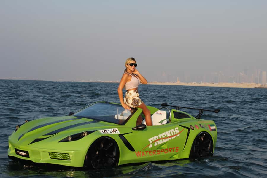 Dubai: Jet Car to Burj Al Arab with Breakfast and Soft drink - Atlantis and Palm Jumeirah views