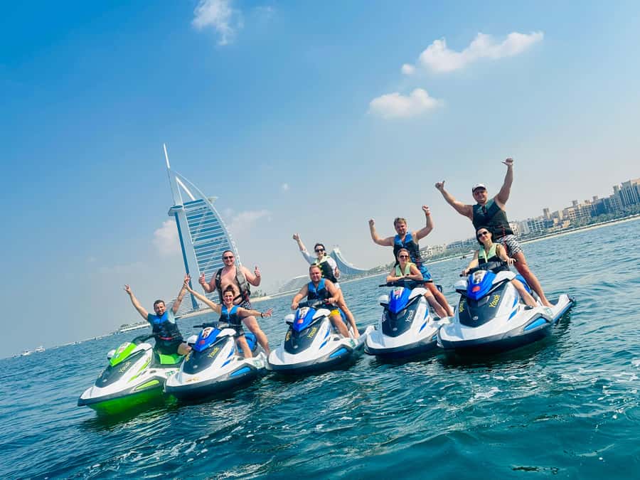 Dubai: Jet Ski 30Min & 30Min Jet Car Burj Al Arab Adventure - What the $231 price really buys you