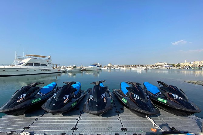 Dubai: Jet ski Adventure Rides Burj Al Arab, Burj Khalifa & Atlantis - The sightseeing route and its best views