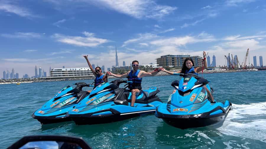 Dubai Jet Ski: Burj Khalifa, Burj Al Arab, Pics & Ice Cream! - Starting beside Umm Suqeim Marina