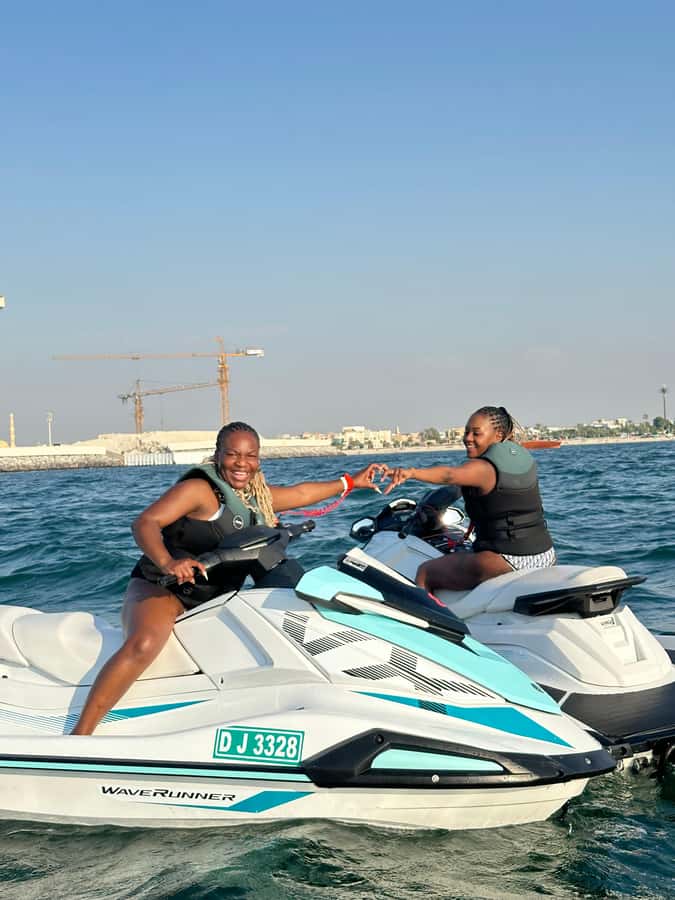 Dubai Jet Ski & Chill? More Like Jet Ski & Thrill! + Coffee - The briefing, equipment, and first few minutes