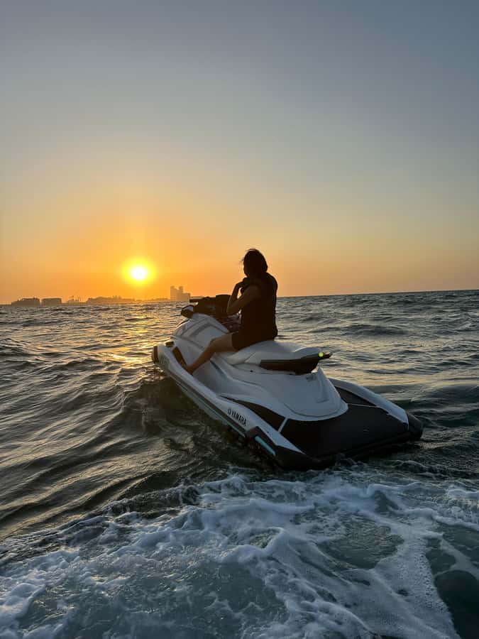 Dubai Jet Ski & Chill? More Like Jet Ski & Thrill! + Coffee - JBR, Dubai Marina, and the changing skyline