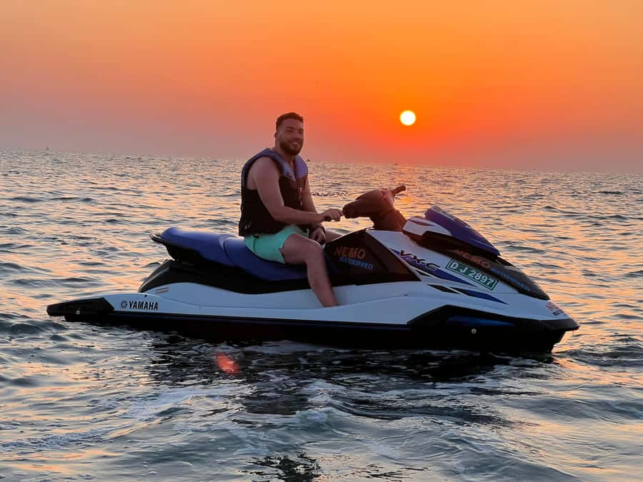 Dubai: Jet Ski to Atlantis with Videos, Photos and Ice Cream - Atlantis The Palm from the water