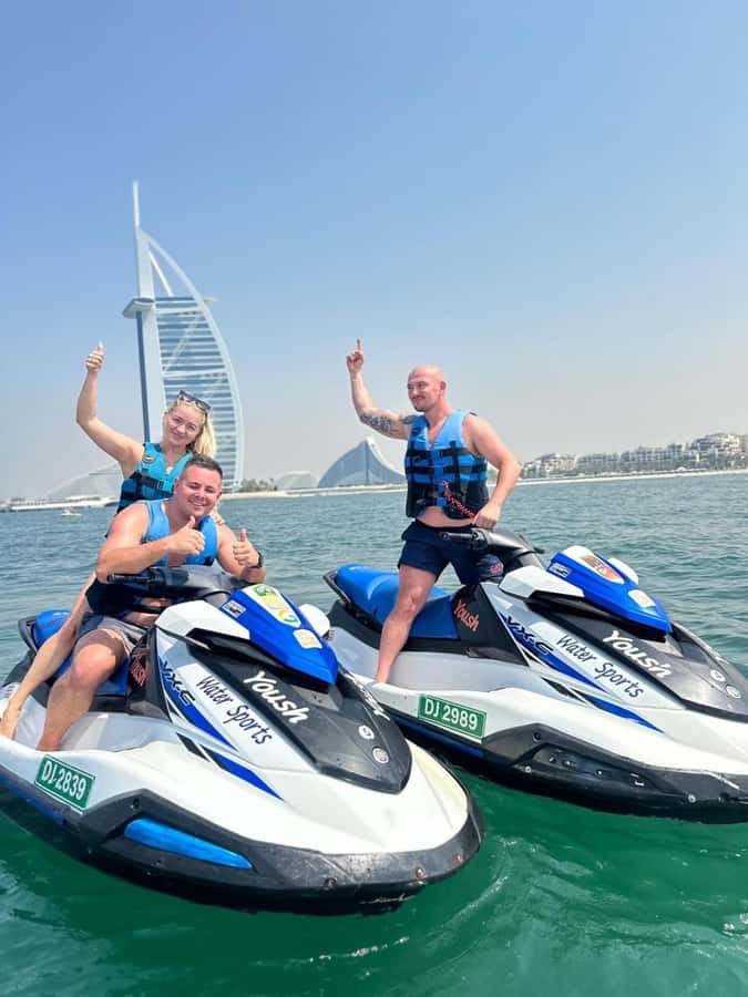 Dubai: Jet Ski Tour of Burj Al Arab with Photos - Who will enjoy this most