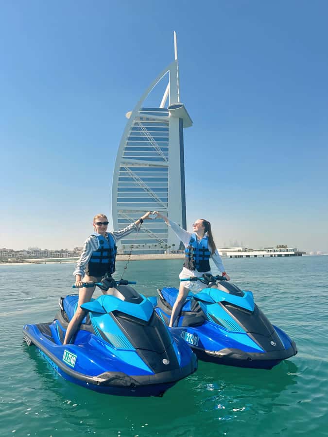 Dubai: Jet Ski Tour of Burj Al Arab with Photos & Videos - The 30-minute ride to Burj Al Arab