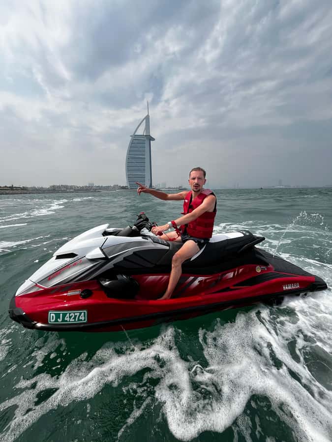 Dubai: Jet Ski Tour To Atlantis Hotel and Burj Al Arab - Starting at Popeye Jetski Station