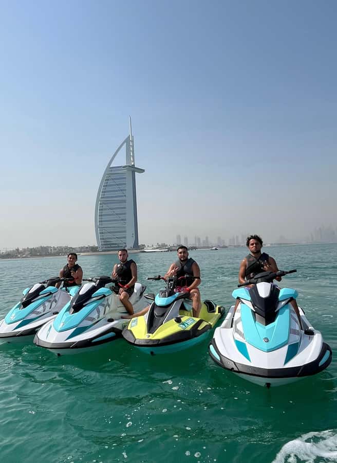 Dubai: Jet Ski Tour To Atlantis Hotel and Burj Al Arab - Learning the 1800cc Yamaha Jet Ski