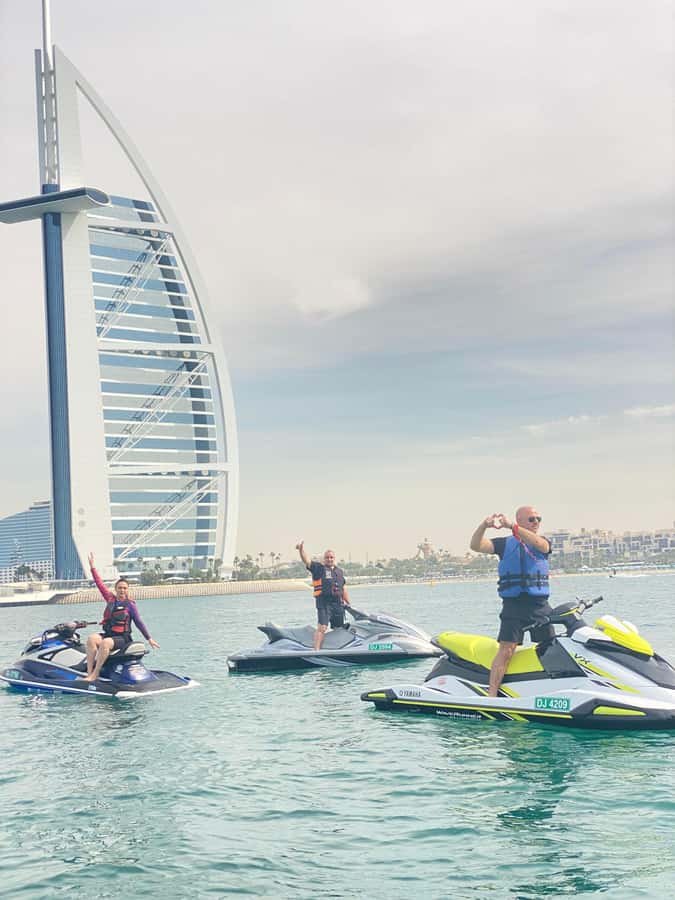Dubai: Jet Ski Tour to Burj Al Arab and Atlantis - Who will enjoy this most