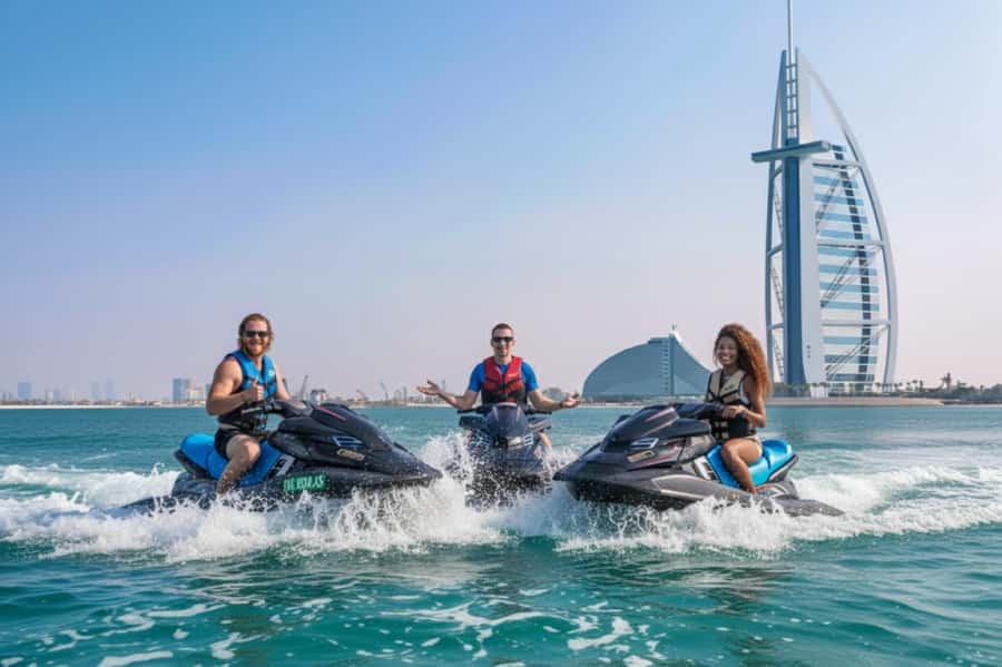 Dubai: Jetski, Burj Khalifa, Burj Al Arab, Juice, & Photos - What this Dubai jet ski tour is really like