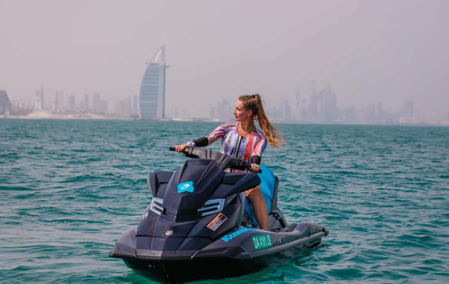 Dubai: Jetski, Burj Khalifa, Burj Al Arab, Juice, & Photos - How much riding time do you get?