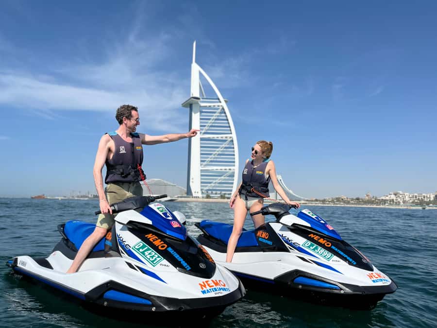 Dubai: Jetski to Burj Arab-Atlantis w Pic, Video & Icecream - What this Dubai jet ski ride is really like