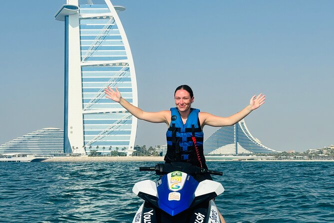 Dubai Jetski Tour of Burj al Arab and Burj Khalifa 45Min. - Jumeirah Public Beach and Marsa Al Arab