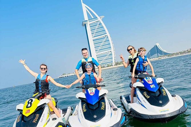 Dubai Jetski Tour of Burj al Arab and Burj Khalifa 45Min. - The Burj Khalifa photo stop near Bulgari Hotel