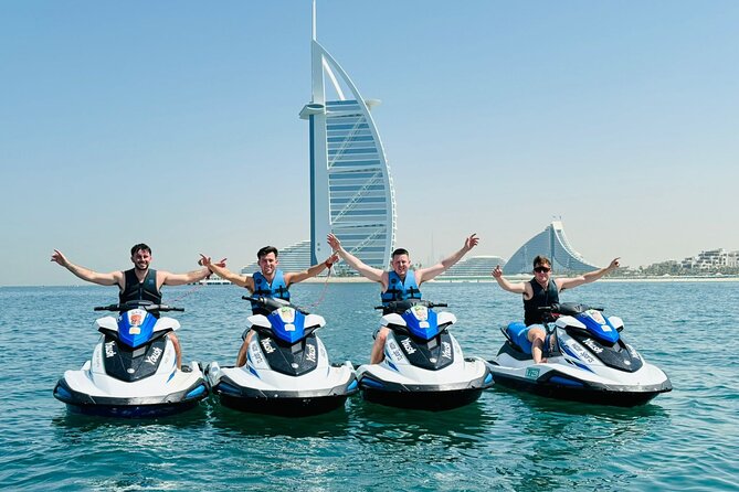 Dubai Jetski Tour of Burj al Arab and Burj Khalifa 45Min. - What is included, and what you should bring