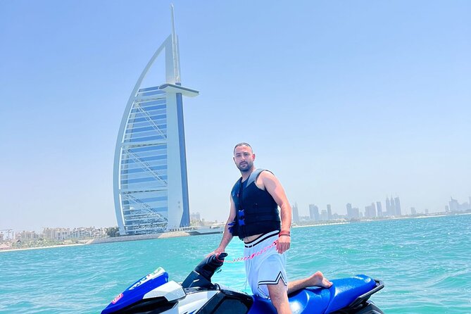 Dubai Jetski Tour of Burj al Arab and Burj Khalifa 45Min. - Fitness, weather, and cancellation details