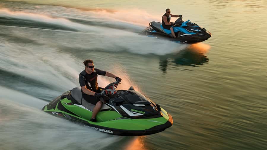 Dubai: Jumeirah Beach Jet Ski Rental for up to 2 People - From Starbucks to the JBR shoreline