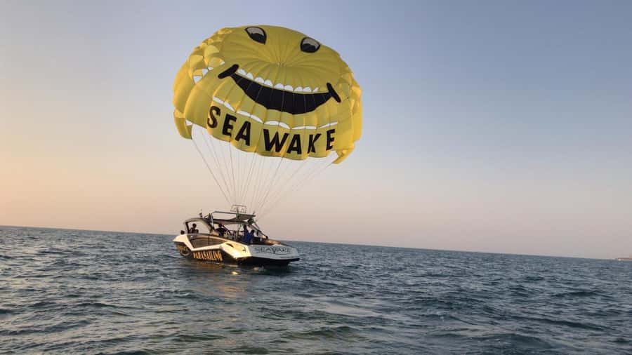Dubai Jumeirah Parasailing adventure with breathtaking views - Photos, videos, and protecting your phone