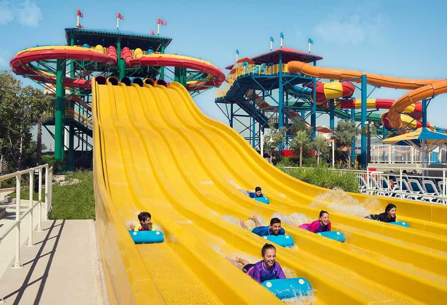 Dubai: LEGOLAND® Water Park Entry Ticket - Racing on LEGO Slide Racers