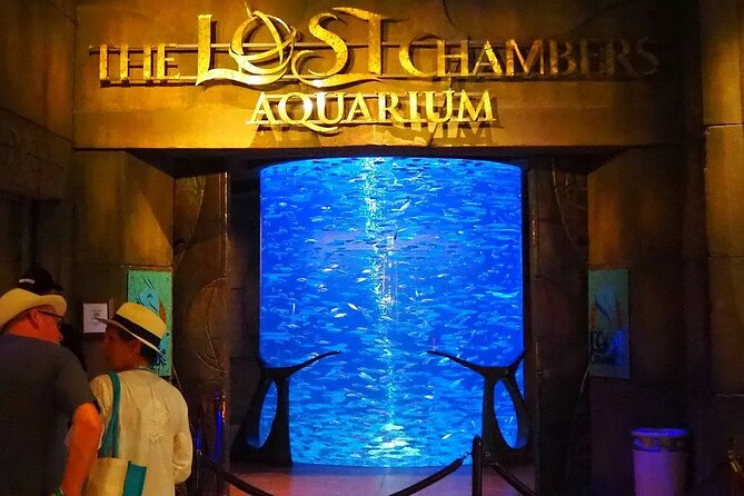 Dubai Lost Chambers Aquarium Admission E-Ticket - The ten chambers and the Atlantis story