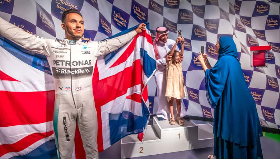 Dubai: Madame Tussauds Adult General Entry Ticket - Taking the sports challenge
