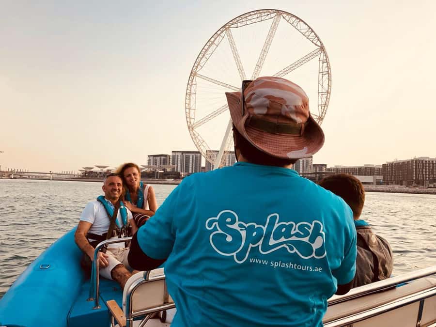 Dubai Marina : 1.5-Hour Atlantis Sightseeing Speedboat Tour - Speed, spray, and comfort on the boat