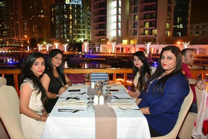 Dubai Marina 2-Hour Romantic Cruise Dinner - The buffet dinner and included drinks