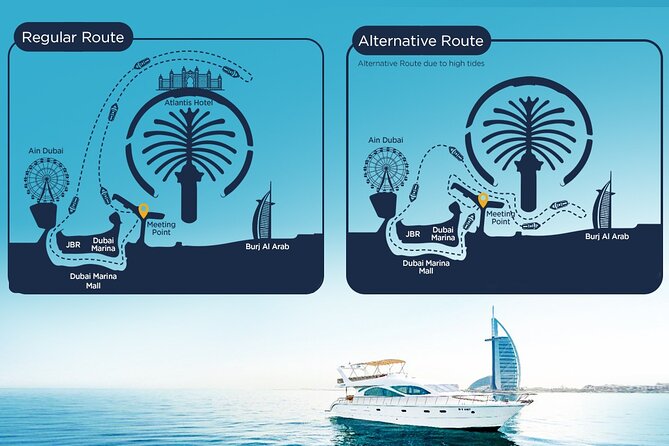 Dubai Marina 2 Hour Sunset Yacht Tour with Alcoholic Drinks - Snacks, drinks, and the important alcohol detail