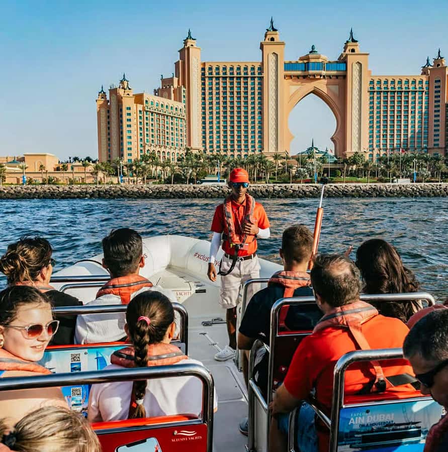 Dubai: Marina, Atlantis, Palm & Burj Al Arab Speedboat Tour - What $25 gets you in Dubai