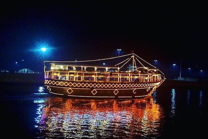 Dubai Marina Dinner Cruise - Dubai Marina at 8pm: the setting matters most